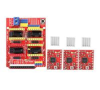 3D Printer CNC V3 Engraver Expansion Board Compact Structure A4988 Driver Module for Engraving Machine, 3D Printer Applications
