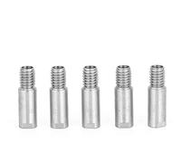 3D Printer Cold Water Throat Stainless Steel Throat 4.1 Through Hole Professional Manufacturing Long Service Life High Temperature for 3D Printer Accessories