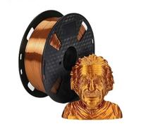 3D Printer consumables PLA 1.75mm Silk Filament PLA 1kg 3D Printing Materials Shiny consumables Gold Black Silver Multi-Pack(Purple)