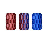 3D Printer Consumables Silk PLA 1.75 Printing Pen FDM(Two-Tone Blue+red 2 Rolls)