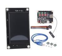 3D Printer Control Board, 32 Bit WiFi Enabled Mainboard with 2.4 Inch TS24 R V2.1 Touch Screen 8M Flash High Control for CNC Engraving PCB Kit 1 Set