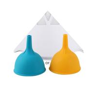 3D Printer DLP Parts 101 Pcs Thick Photopolymer Resin Paper Disposable Filter and Silicone Funnel Set