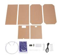 3D Printer Enclosure Clear Cover Dusts Proof with LED Display for Bambu Lab, Effective Sealing and Dehumidification