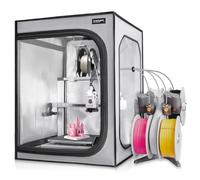 3D Printer Enclosure for Bambu Lab A1/A1 Mini-Large Fireproof&Dustproof 3D Printer Cover with Constant Temperature Control, Noise Reduction and LED Light for Home/Office DIY 3D Printing,520x600x700mm