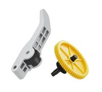 3D Printer Extruder Gear Assembly for Lab A2L, Handle, A | with Integrated Design Drive Gear