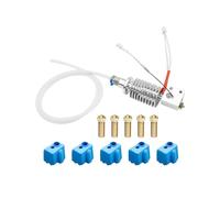 3D Printer Extruder Hotend Kit Fit for Anycubic Kobra Max, Print Head Hot End with NTC 100K Thermistor & 5Pcs Silicone Socks & 5Pcs 0.4mm Brass Nozzles, High Temperature Resistance