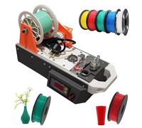 3D Printer Extruder, Recycled Pet Filament Maker, Bottle Filament Extruder, Digital Display, Adjustable Speed, for Home, Classroom, DIY