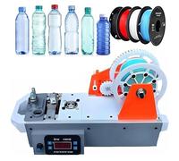 3D Printer Extruder, Recycled PET Filament Maker with Digital Display | 3D Printer Extruder and PET Filament Maker with Digital Display, Adjustable Speed for Home, DIY Makers, and Small Studios