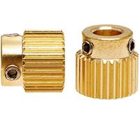 3D Printer Extrusion Gear 26 Teeth Brass Drive Gear 2 Pieces High Quality Durability