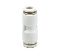 3D Printer Feed Tube Connector with Straight Tubing Layout | Straight Double-Ended Push-Fit Design, Inline Link for Two Feed-Tube Sections, Single Connector Included