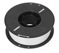 3D Printer Filament 1.75mm 1kg PLA Filament Environmental Friendly Smokeless Odorless 3D Printer Consumable (White)