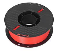 3D Printer Filament 1.75mm 1kg PLA Filament Environmental Friendly Smokeless Odorless 3D Printer Consumable (Red)
