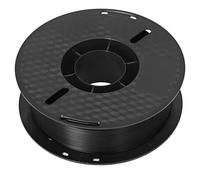 3D Printer Filament 1.75mm 1kg PLA Filament Environmental Friendly Smokeless Odorless 3D Printer Consumable (Black)