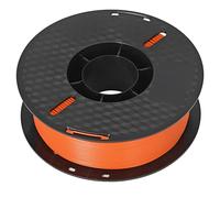 3D Printer Filament 1.75mm 1kg PLA Filament Environmental Friendly Smokeless Odorless 3D Printer Consumable (Orange)