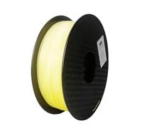 3D Printer Filament, 1.75mm PLA 3D Printer Filament, Color Change with Temperature 31-45 Degrees Dark Green to Red to Yellow 3D Printing Material(Yellow to white-1kg)
