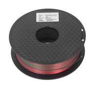 3D Printer Filament 1.75mm Tri Color PLA Filament, Gold Green Red Multicolor Printing Material with High Toughness and Pure PLA for DIY and Hobbyist Projects