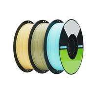 3D Printer Filament 3/5/10 PCS PLA 1.75mm 3D Printer Filament for K1 MAX/ K1C(1Green 1Blue 1Yellow)