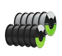 3D Printer Filament 3/5/10 PCS PLA 1.75mm 3D Printer Filament for K1 MAX/ K1C(5Black 5Grey)