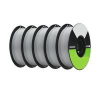 3D Printer Filament 3/5/10 PCS PLA 1.75mm 3D Printer Filament for K1 MAX/ K1C(Grey 5kg)