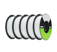 3D Printer Filament 3/5/10 PCS PLA 1.75mm 3D Printer Filament for K1 MAX/ K1C(White 5kg)