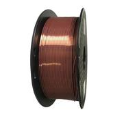 3D Printer Filament, 3D Printer 1.75mm PLA Filament, Silk Rose Gold 250g/500g/1kg Shiny Metallic Feel 3D Printing Material Silky Shine Printe Filament(Red Copper 1kg)