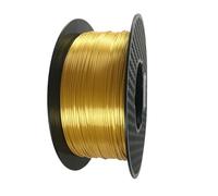 3D Printer Filament, 3D Printer 1.75mm PLA Filament, Silk Rose Gold 250g/500g/1kg Shiny Metallic Feel 3D Printing Material Silky Shine Printe Filament(Gold 1kg)