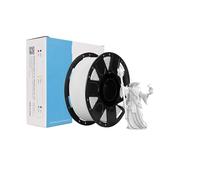 3D Printer Filament, 3D Printer Filament PLA Filament, 1.75mm Overhang Performance for FDM Printer(Bianco)