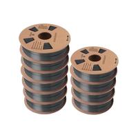 3D Printer Filament, 3D Printer PLA/Rainbow Filament 1.75mm 10 Rolls, 3D Printing Materials for 3D Printer&3D Pen(PLA 10GY)