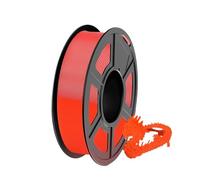 3D Printer Filament Bundle, Glow in The Dark PLA Filament 1.75mm, 250g Spool, 4 Rolls, 1kg in Total(Luminous Red 250g)