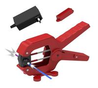 3D Printer Filament Connector and Splicer Tool for Repairing Broken Filament, Compatible with PLA, ABS, PETG, TPU, PC, and PP Materials