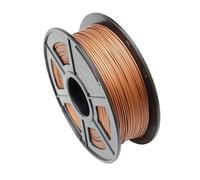 3D Printer Filament Contains 20% Percent Metal Powder, Based On PLA, 1.75mm 1kg/2.2lb Copper Steel Iron Optional(Copper 1.75mm)