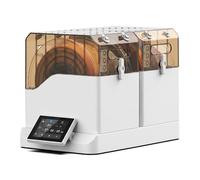 3D Printer Filament Dryer, 4-Spool Filament Dehydrator Storage Box, for 1.75mm, 2.85mm, 3mm Filament Storage, 45-70℃ Temperature, Auto Humidity Control, for Improving Print Quality
