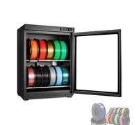 3D Printer Filament Dryer Box Anti-Moisture Filaments Storage Box with Humidity Digital Control Panel Humidity Range RH15%-RH60% Holds Up to 10-12 Rolls for Nylon PLA PETG ABS TPU
