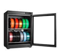 3D Printer Filament Dryer Box, Humidity Control Filament Storage Box, Dehydrator for PLA, ABS, PETG, Nylon, TPU, PC, Holds Up to 10-12 Rolls