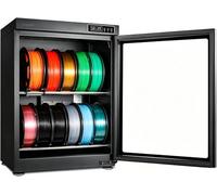 3D Printer Filament Dryer Box, Sealed Drying Rack with Humidity Control, 10-12/15-21 Spool Bearing Design, for Nylon, PLA, PETG, ABS, TPU, PA, Small Studios 115L