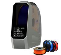 3D Printer Filament Dryer Box, Single Spool Filament Drying Box with 3.7'' Touch Screen, Real-Time Temperature & Humidity Monitoring, 45-70°C Adjustable, 110W PTC Hot Air Heating