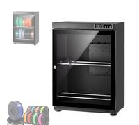 3D Printer Filament Dryer Box with Humidity Control for 10-12 Rolls, Real-Time Humidity Monitoring, Compatible with Nylon, PLA, PETG, ABS, TPU
