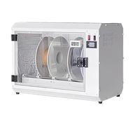 3D Printer Filament Dryer Box with Thermometer and Hygrometer, 4-Spool Dehydrator with Built-in Fan and 360° Hot Air Circulation, Adjustable Temperature 0-70℃