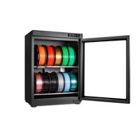 3D Printer Filament Dryer with Auto Humidity Control and 360° Hot Air Circulation, Holds Multiple Rolls for Enhanced Printing Quality