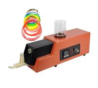 3D Printer Filament Extruder & Recycler Machine, Adjustable Speed 300-650mm/min, Dual Extrusion Molds for 1.75mm & 3mm PLA, ABS, PVA Materials
