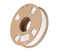 3D Printer Filament, Flexible TPU Filament 1.75mm Bundle 250g for 3D Printing, Accuracy +/- 0.03mm, 3D Printing Filament Replacement (White)