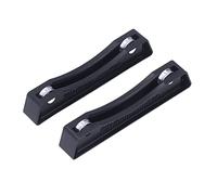 3D Printer Filament Holder Bearing Design Printing Consumable Rack Smooth Operation Load Bearing Black ABS Material 1 Pair Spool