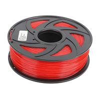 3D Printer Filament Long PLA Red Printing Material, 1.75mm Filament for 3D Printers, High - Quality PLA Wire with Shiny Finish, Easy to Print for Home Decoration Toys Gifts, Includ