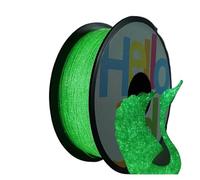3D Printer Filament, Luminous Stars PLA 3D Printer Filament, 1.75mm Starry Sky Glowing in The Dark Noctilucent 3D Printing Filaments Rainbow(Firefly Green- 1kg)