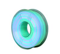3D Printer Filament, Luminous Stars PLA 3D Printer Filament, 1.75mm Starry Sky Glowing in The Dark Noctilucent 3D Printing Filaments Rainbow(Glows Rainbow- 1kg)
