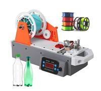 3D Printer Filament Maker, Desktop Extruder Recycler with LCD Display, Adjustable Temperature & Speed, Mini Injection Lab Machine for DIY Projects