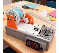 3D Printer Filament Maker Machine, Desktop Extruder for Recycled PET Bottles, DIY Filament Production, Cut Width 6-10MM, Ideal for Families and Small Studios