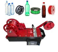 3D Printer Filament Maker Machine, Digital Temperature Control, Desktop Recycling Machine for Families, DIY Projects, Small Studios, Recycled PET Bottle Recycler