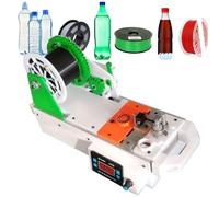 3D Printer Filament Maker Machine, Recycled PET Bottle Recycler, Desktop Extruder for DIY Projects and Small Studios, High Temperature Capability up to 300℃/572℉