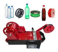3D Printer Filament Maker Machine, Recycled PET Bottle Recycler, Desktop Extruder for DIY Projects and Small Studios, High Temperature Capability up to 300℃/572℉